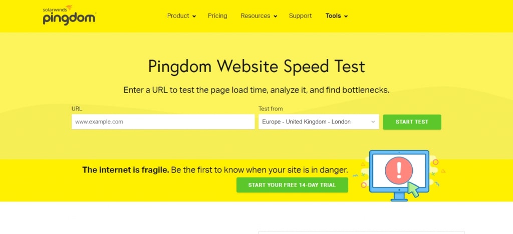page speed tool