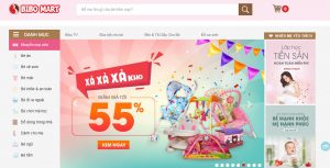 Bibomart - website bán hàng mẹ và bé