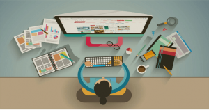 Sử dụng phần mềm hỗ trợ giúp thiết kế website