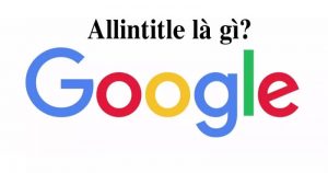allintitle là gì