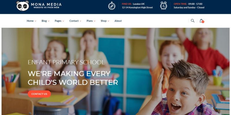Mona Media - Công ty thiết kế website giáo dục hàng đầu Việt Nam
