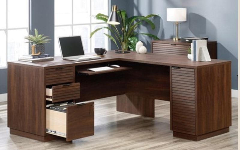 Kích thước bàn làm việc theo kiểu dáng
